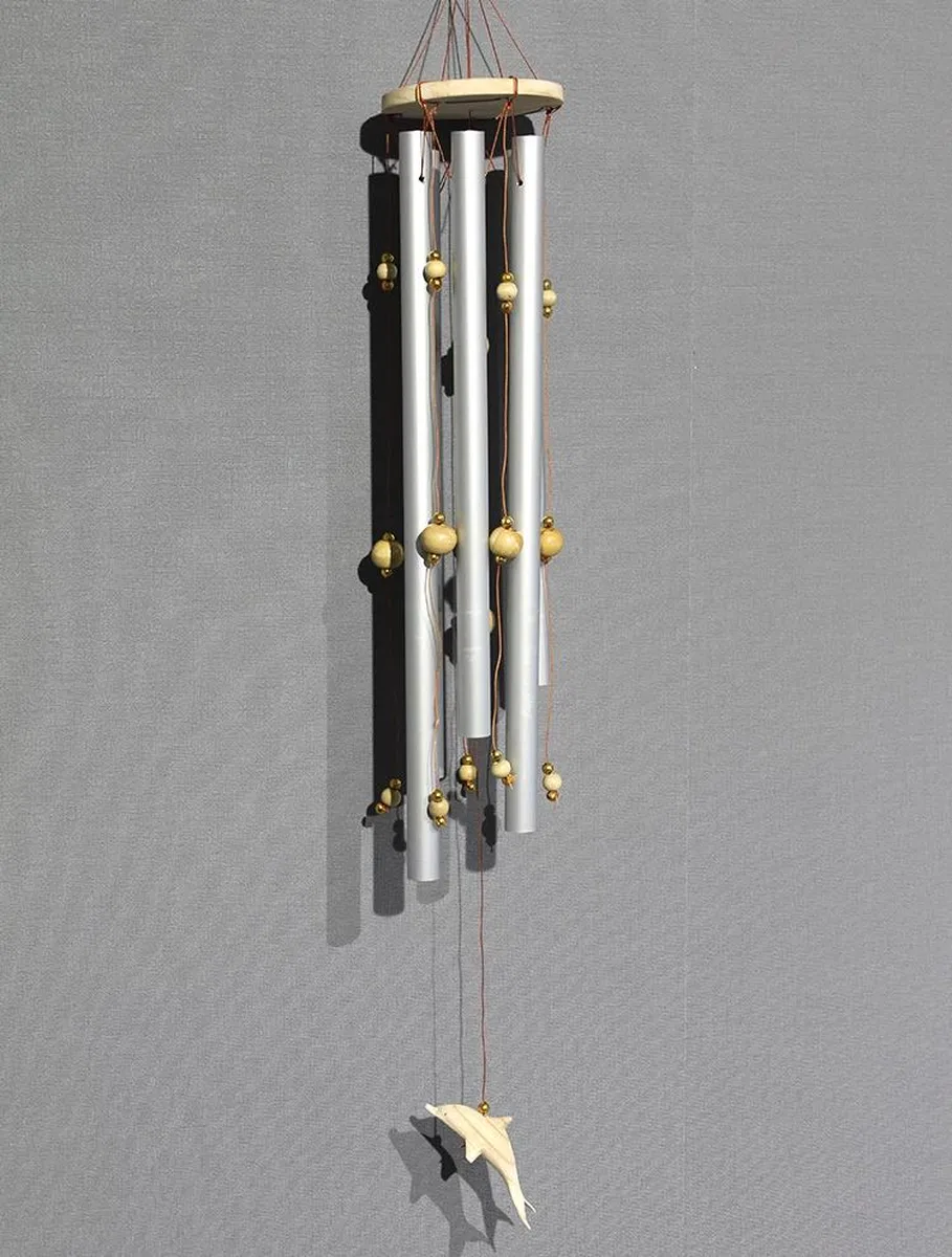 Boncuklu Metal Rüzgar Çanı 3dıarta-29
