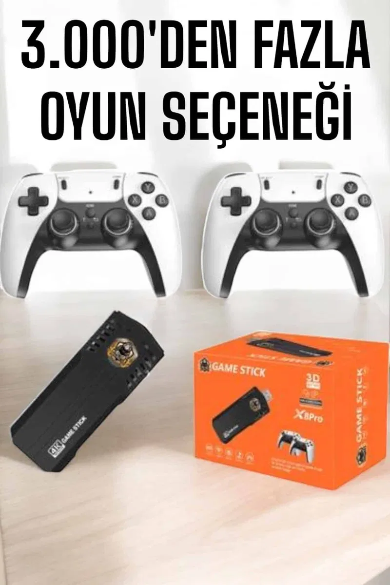 Joystick Çift Kollu Oyun Kolu Retro Oyun Yüksek Çözünürlüklü 3D Game görsel 3