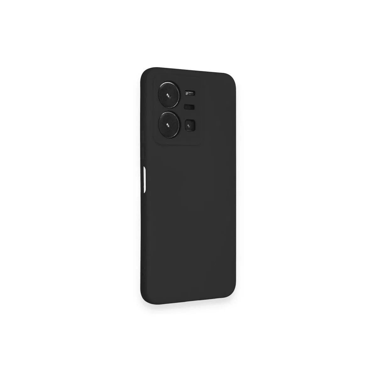 Vivo Y35 Kılıf Nano İçi Kadife Silikon - Siyah görsel 2