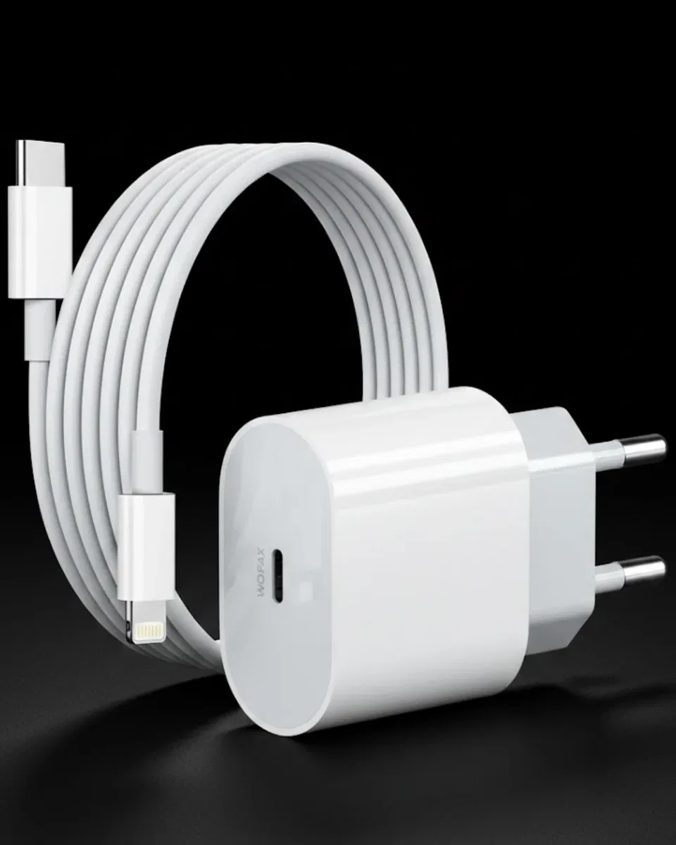 iPhone 14 13 12 11 Uyumlu 20W Hızlı Şarj Adaptörü Lightning Kablo Seti