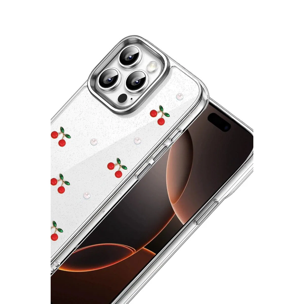 Apple İphone 16 Pro Max Fiyonk Desenli Kapak - Desen 9 görsel 2