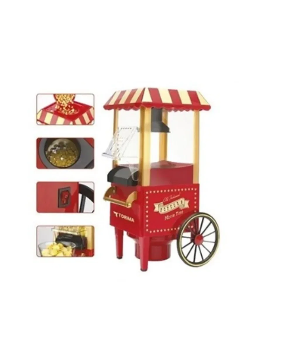 Sağlıklı Atıştırmalıklar İçin Yağsız Popcorn Makinesi görsel 5