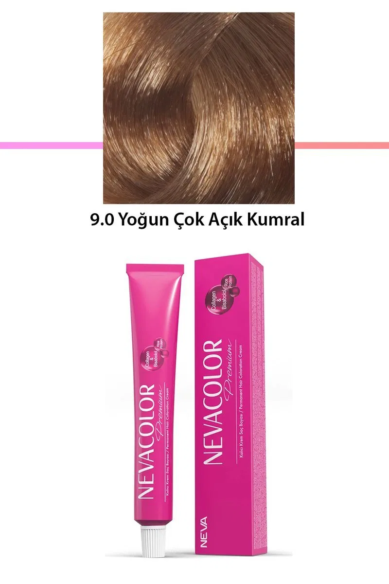 Premium 9. 0 Yoğun Çok Açık Kumral - Kalıcı Krem Saç Boyası 50 g Tüp