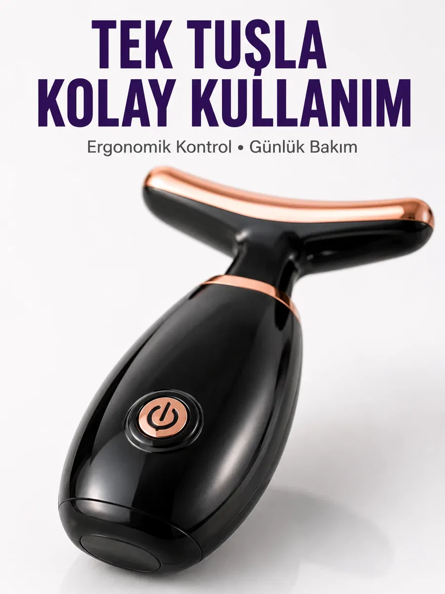 Serum Emilimini Artıran Yüz Masaj Cihazı Yeni Nesil