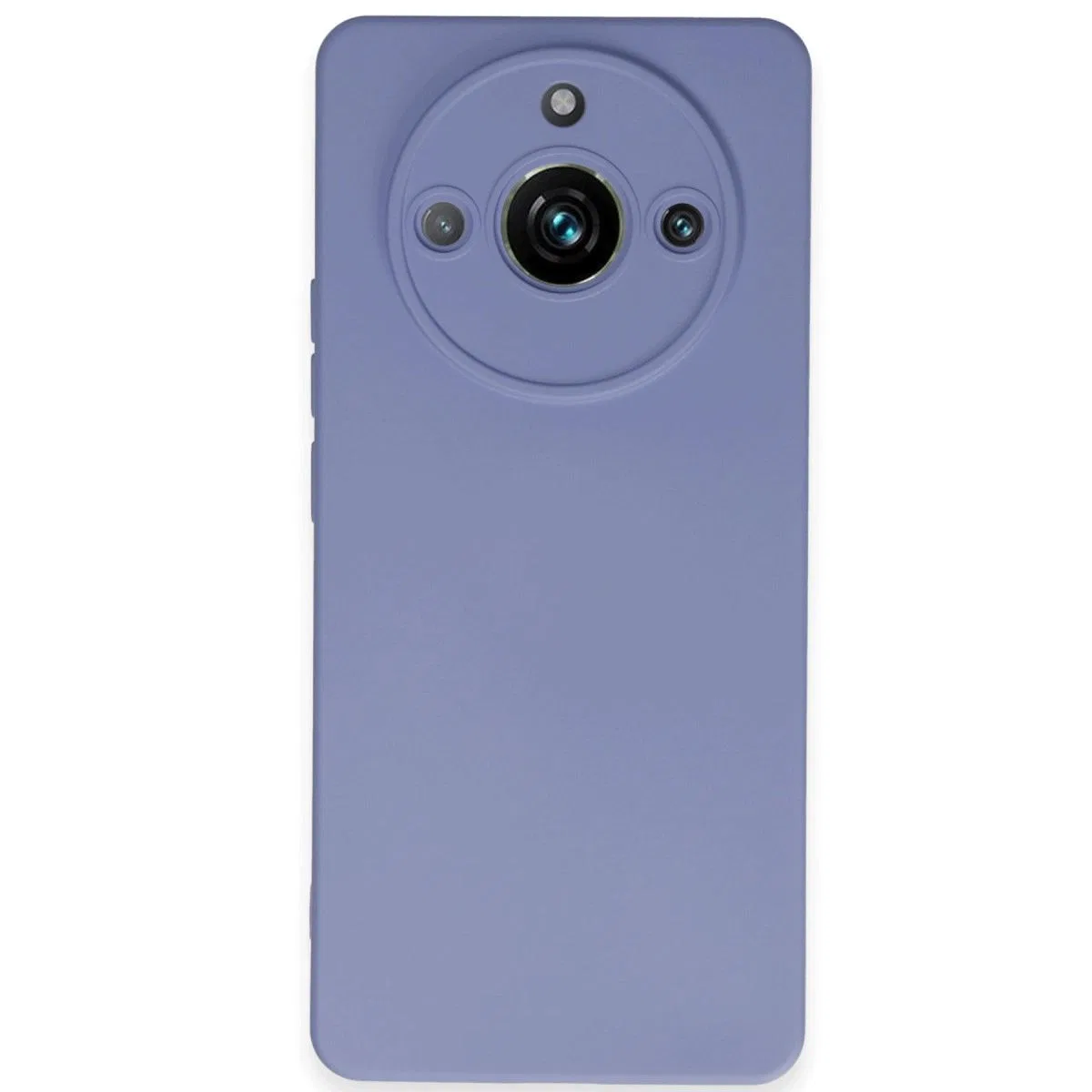 Realme 11 Pro Kılıf Nano İçi Kadife Silikon - Lila