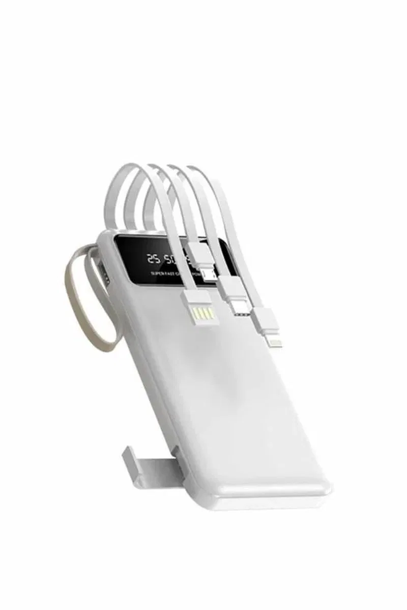 Powerbank Şarj Cihazı 4 Çıkışlı 20. 000 MAH Powerbank Taşınabilir Çoklu Giriş