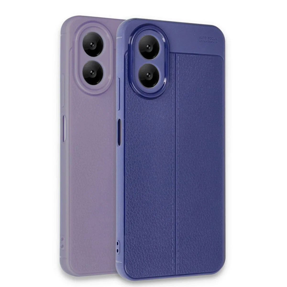 Oppo A38 Kılıf Auto Focus Kapak - Lacivert görsel 3