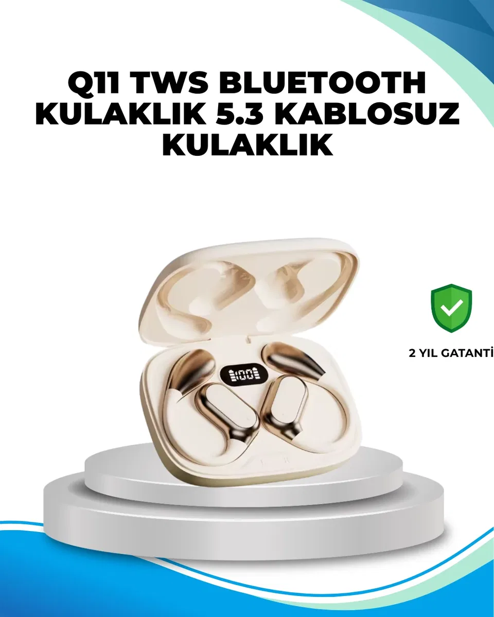 Bluetooth 5. 4 Çeviri Kulaklığı LED Ekranlı