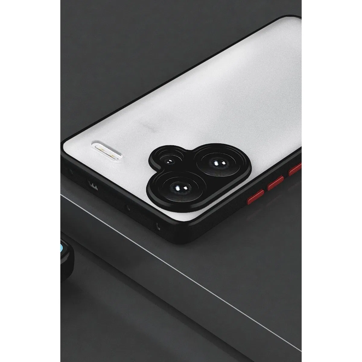 Xiaomi Redmi Note 13 Pro Plus Kılıf Montreal Silikon Kapak - Siyah görsel 4