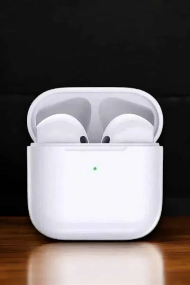 Beyaz Yeni Nesil Pro Bluetooth Kulaklık Yüksek Ses Kaliteli ANC Özelliği görsel 5