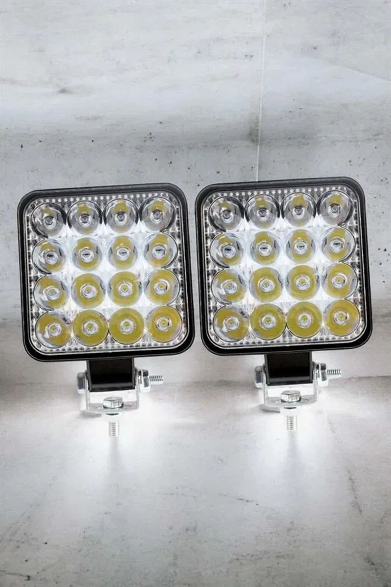Tepe Lambası Tüm Araç Tiplerine Uygun Çalışma Lambası 16 Ledli görsel 5