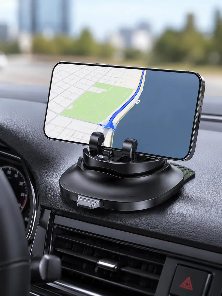 Gizlenebilir Telefon Numaralı Araç İçi Telefon Tutucu Torpido Üstü Telefon Standı görsel 4