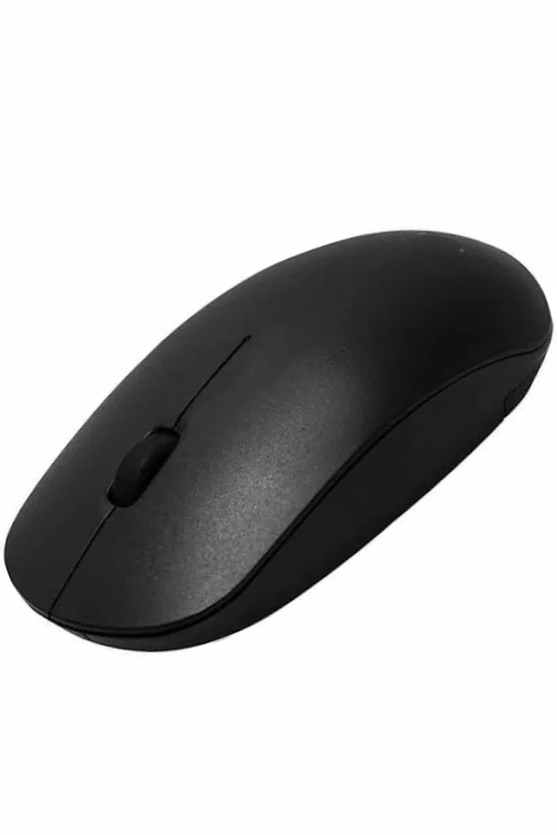 Siyah Kablosuz Mouse Wireless Mouse Minimal Tasarım görsel 3
