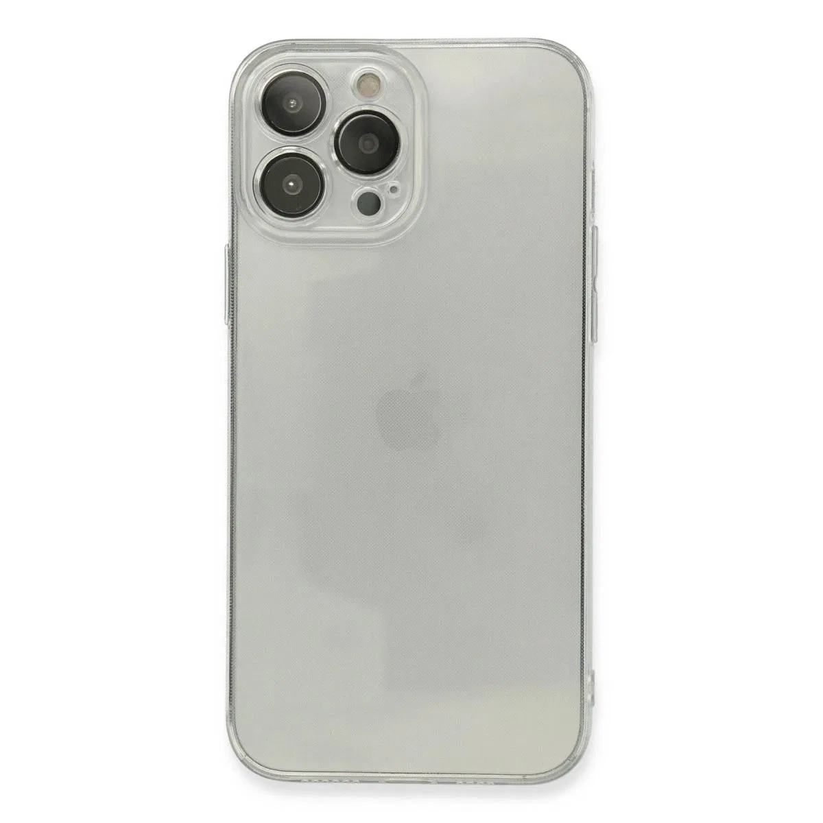 Apple İphone 13 Pro Max Kılıf Fly Lens Silikon - Şeffaf