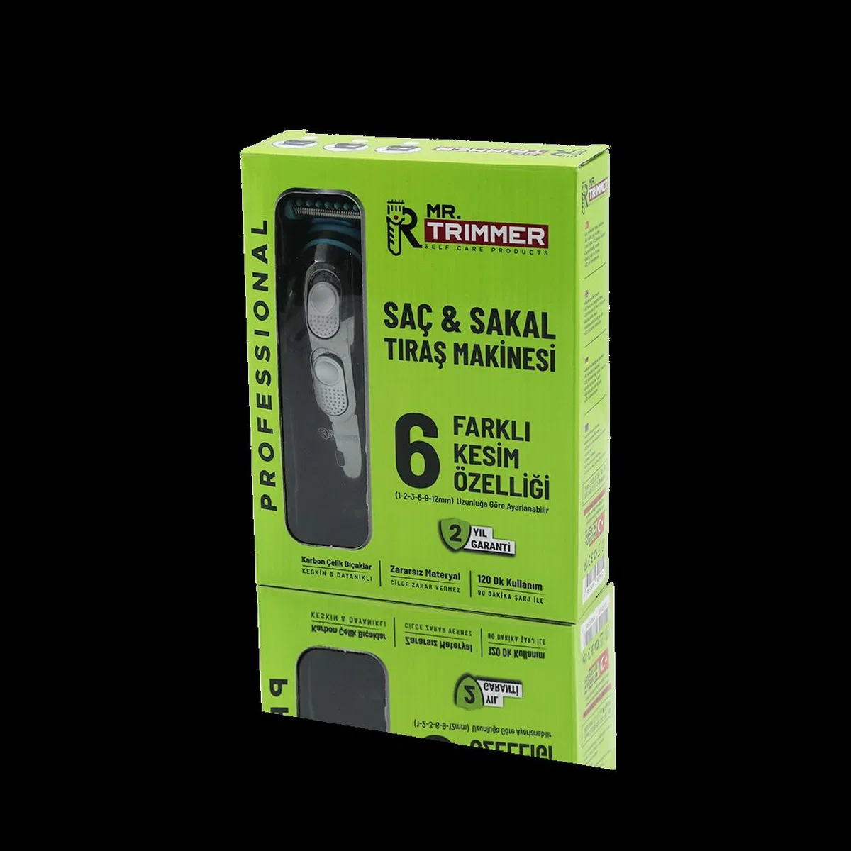 USB Şarjlı Saç ve Sakal Tıraş Makinesi 6 Farklı Kesim görsel 2
