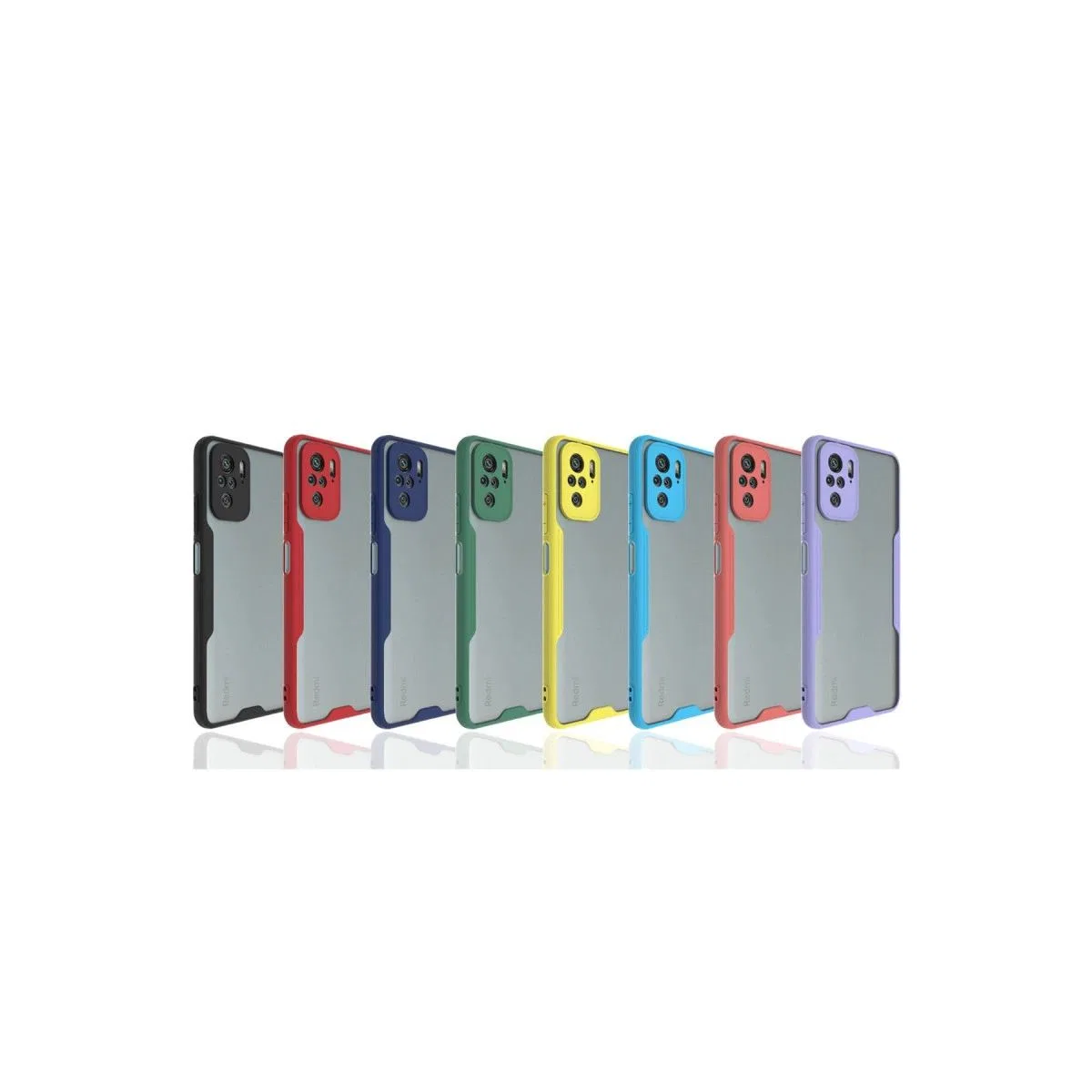 Xiaomi Redmi Note 10 Kılıf Platin Silikon - Yeşil görsel 2