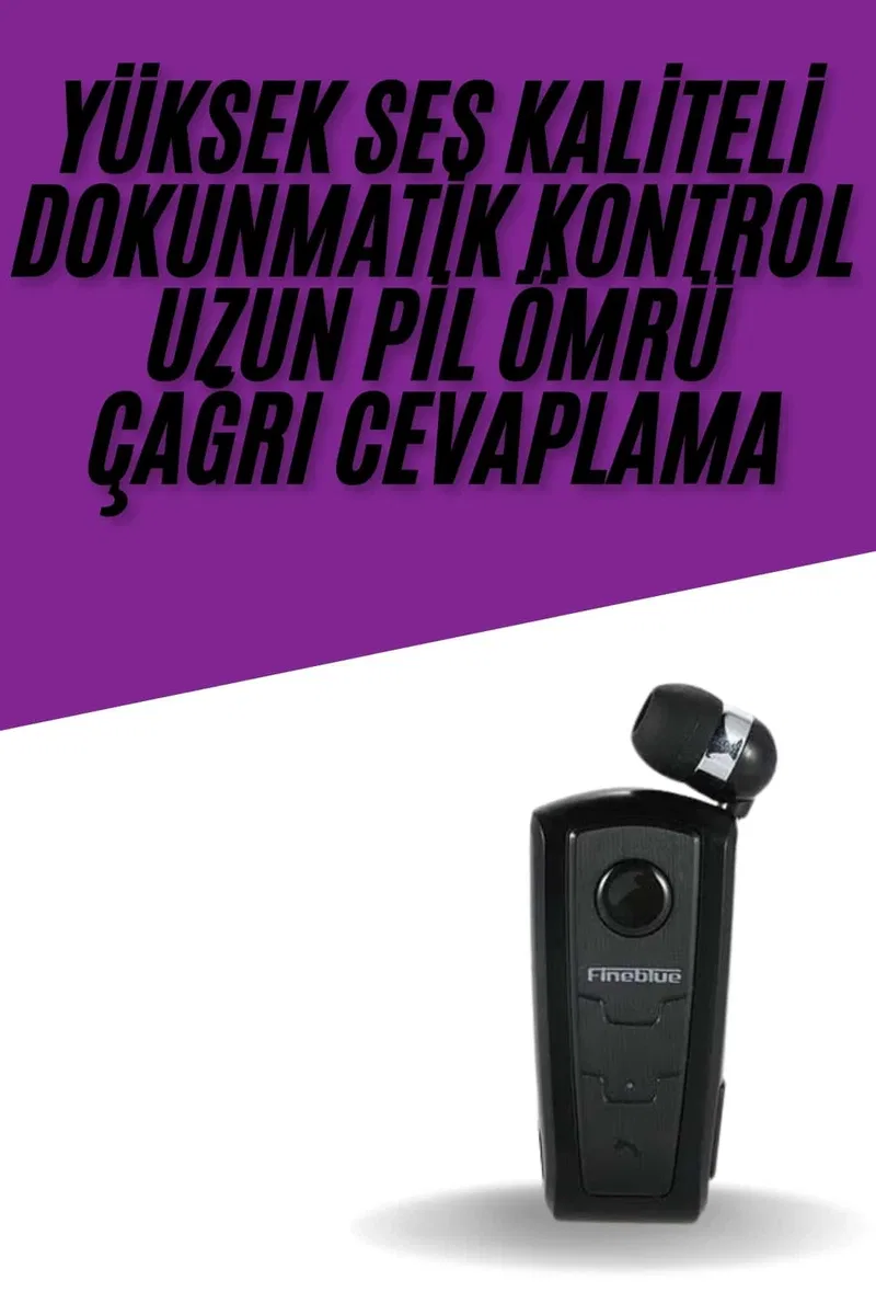 Yaka Kulaklığı Andorid Tüm Cep Telefonlarına Uyumlu Mikrofonlu Titreşimli Makaralı görsel 2
