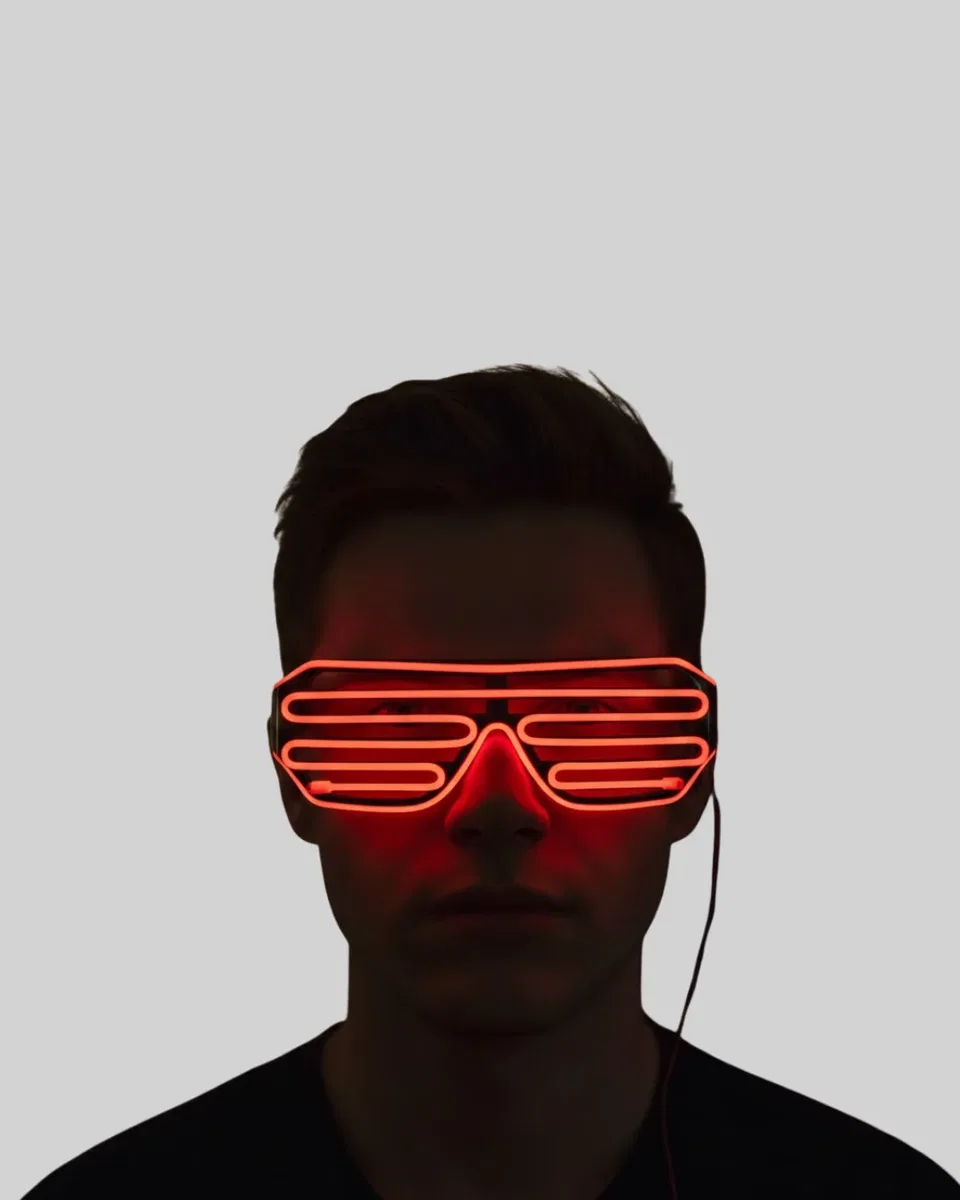 NEON GÖZLÜK KIRMIZI görsel 4