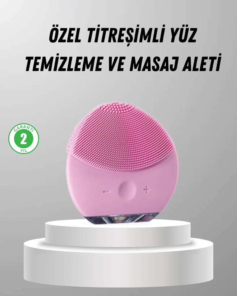 Cilt Dostu Silikon Yüz Masaj Aleti – Hafif, Dayanıklı ve Su Geçirmez Tasarım