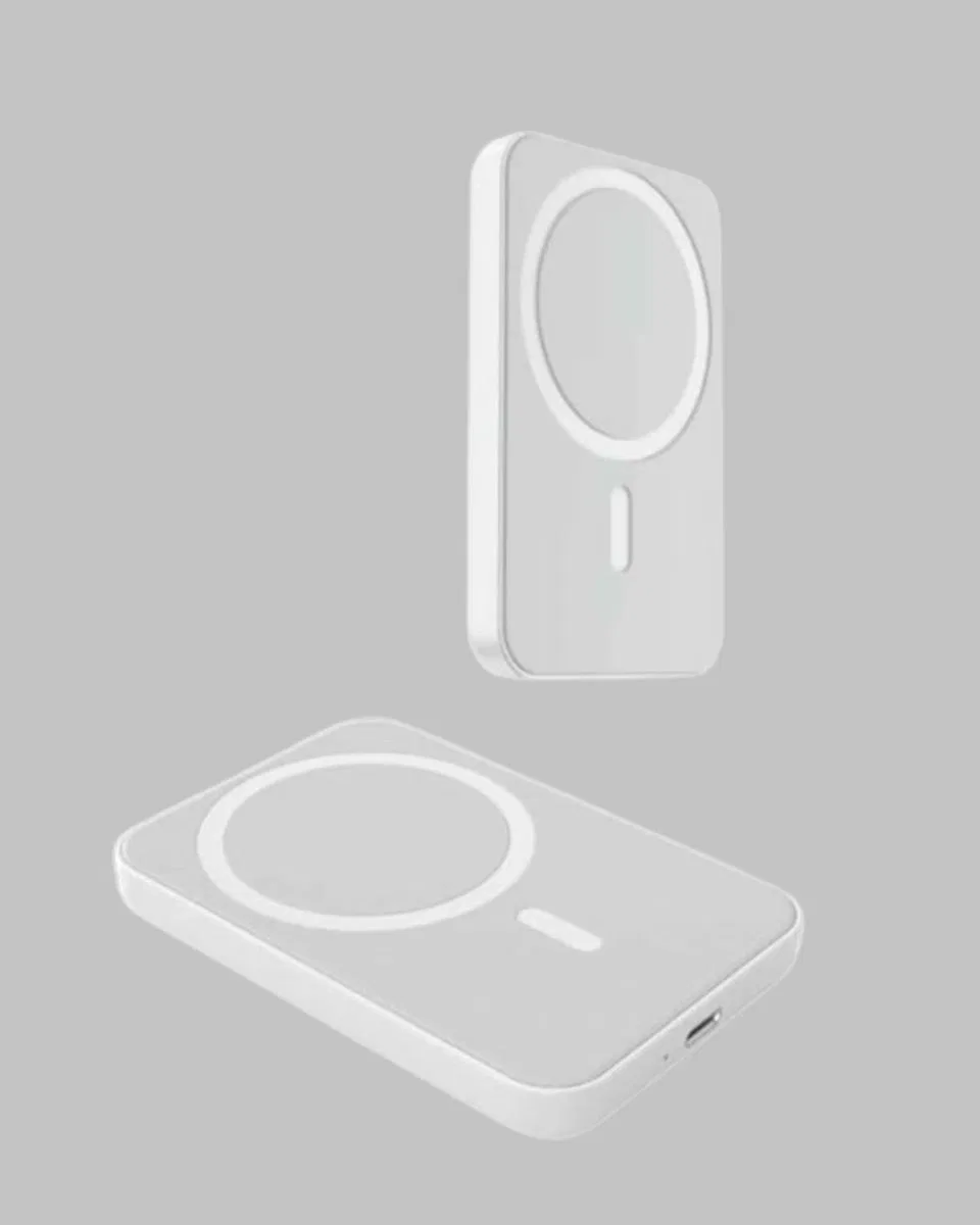 Manyetik Kablosuz Powerbank – İphone 12/13/14/15 Uyumlu, Hızlı Şarjlı, Ultra Hafif görsel 2