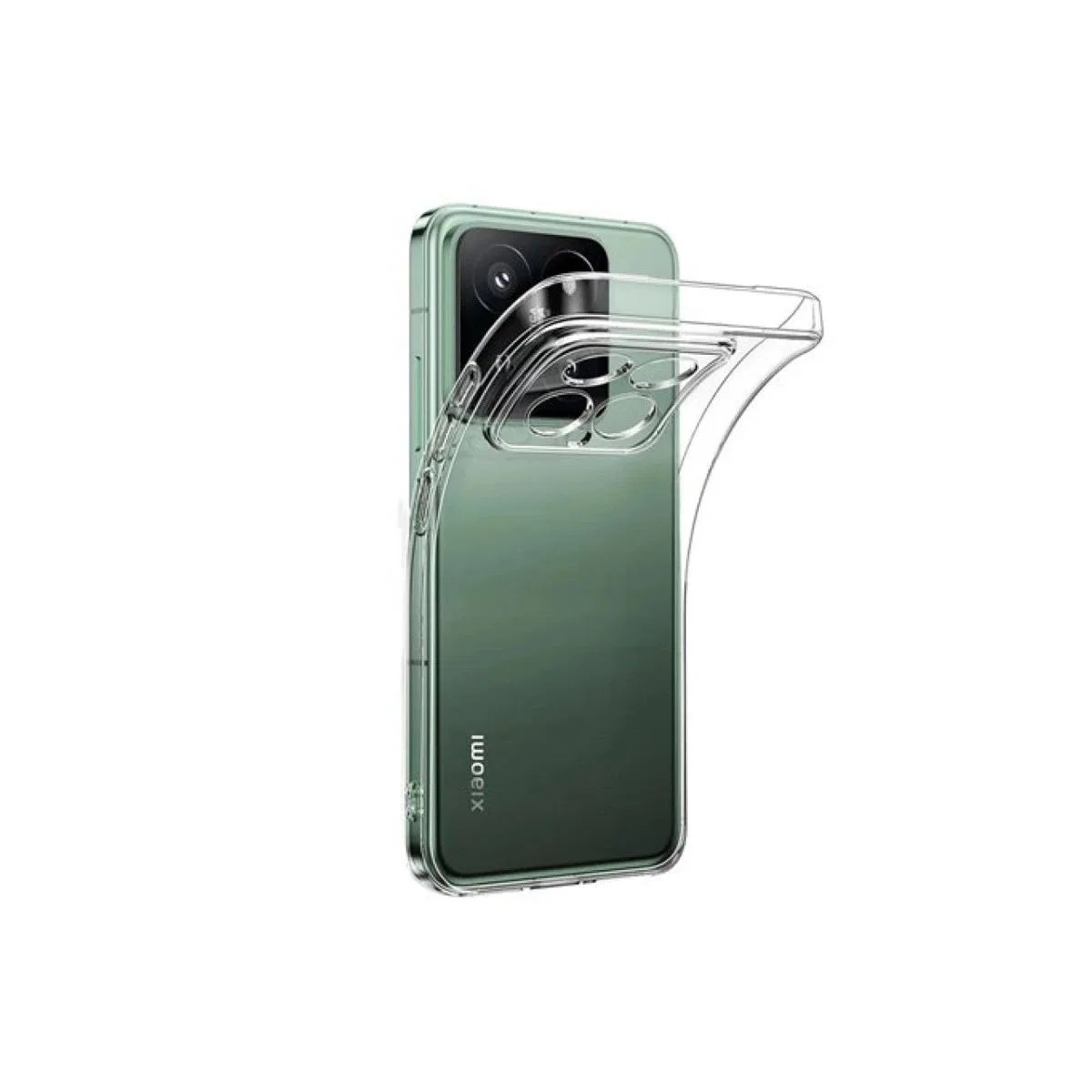 Xiaomi Mi 15 Kılıf Lüx Şeffaf Silikon görsel 2