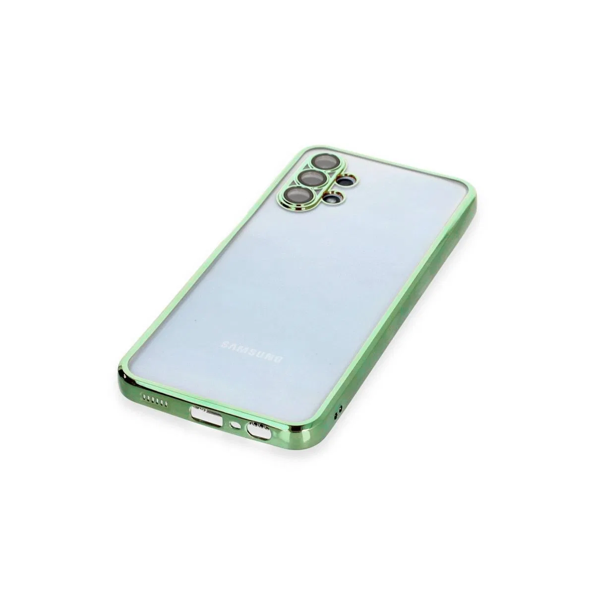 Samsung Galaxy A13 4g Kılıf Razer Lensli Silikon - Yeşil görsel 4