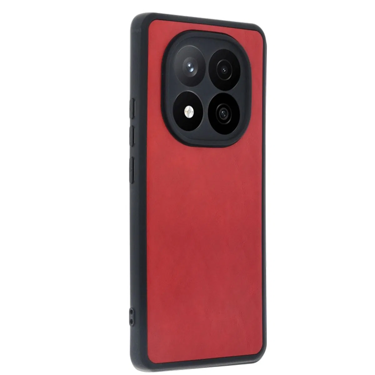 Xiaomi Redmi Note 14 Pro 5g Kılıf Aras Deri Kapak - Kırmızı görsel 2