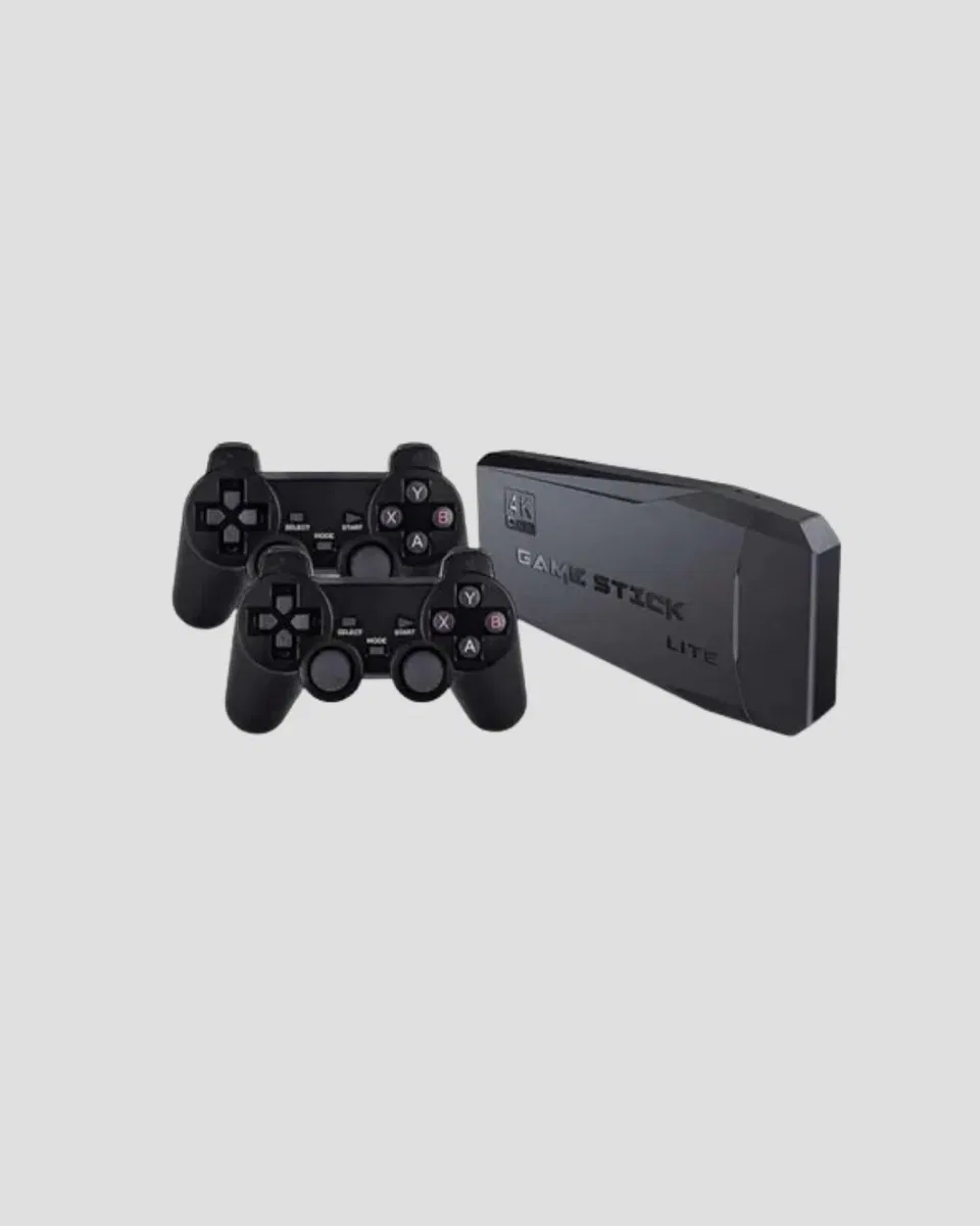20000 Oyunlu 4K Retro Game Stick – Kablosuz Çift Kollu Atari Konsolu görsel 2
