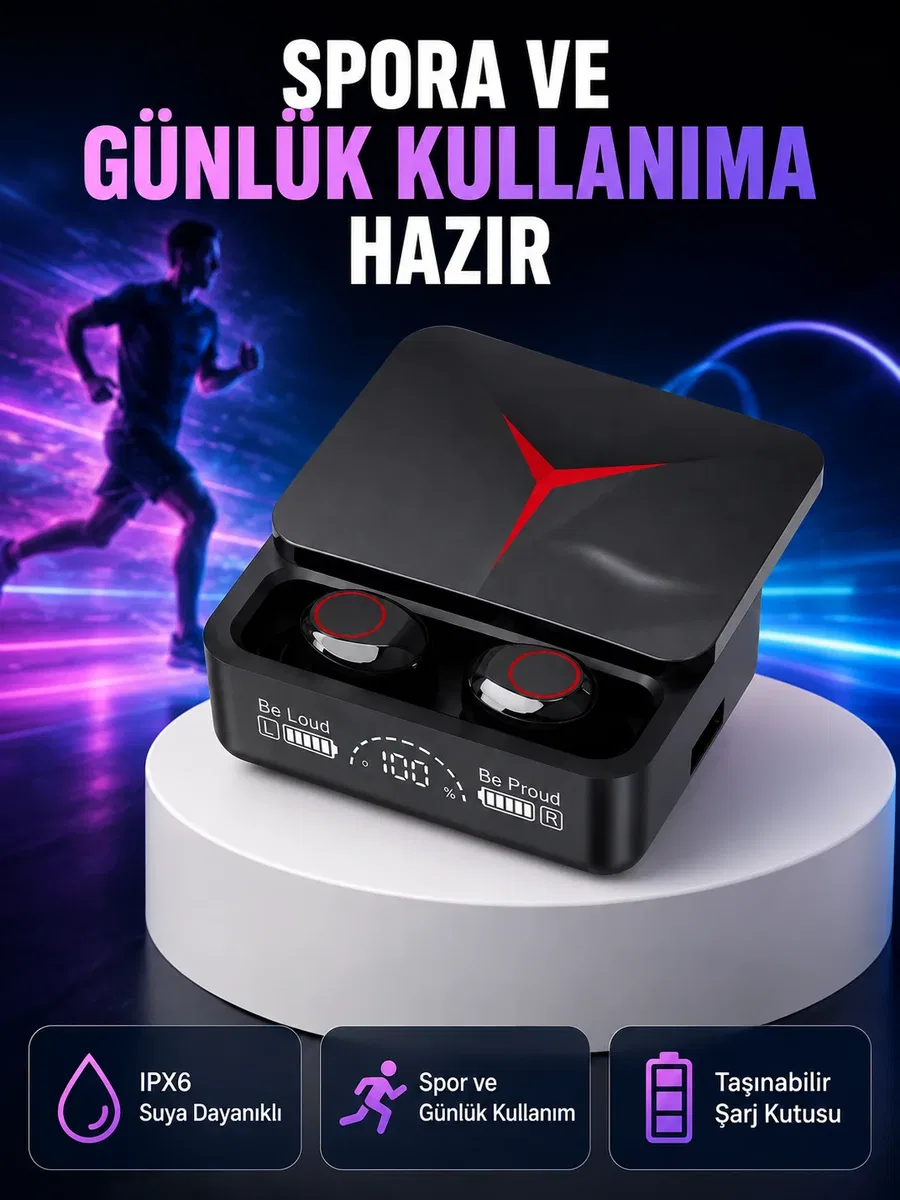 Kristal Ses Kaliteli Bluetooth Kulaklık – Android ve iOS Uyumlu Yeni Nesil
