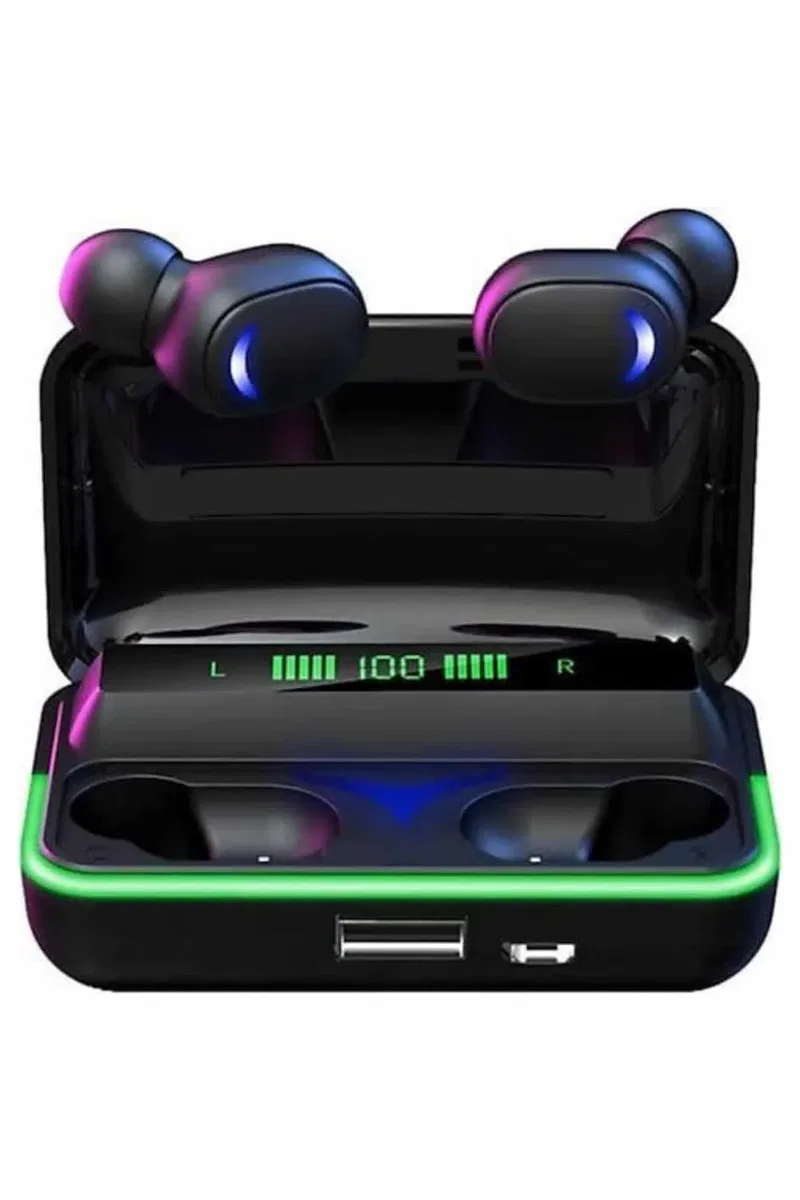 Kablosuz Bluetooth Kulaklık Rgb Gaming Oyuncu Kulaklığı Gecikme Önleyici görsel 5