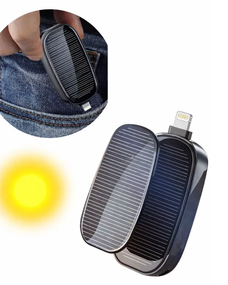 302 İOS GÜNEŞ ENERJİLİ POWERBANK görsel 5