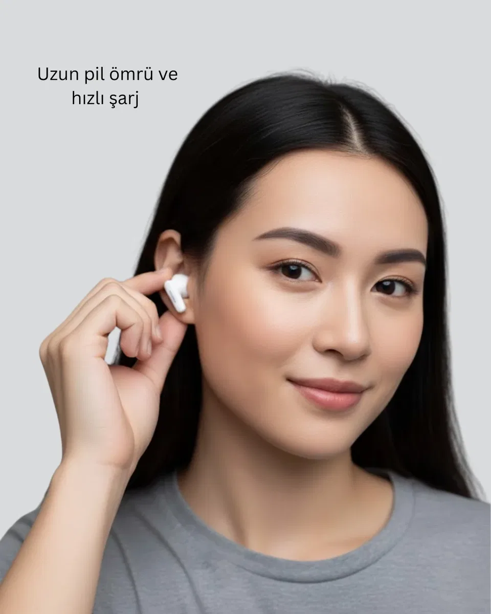 Akıllı Çeviri Teknolojili TWS Kulaklık Gürültü Engelleyici görsel 2