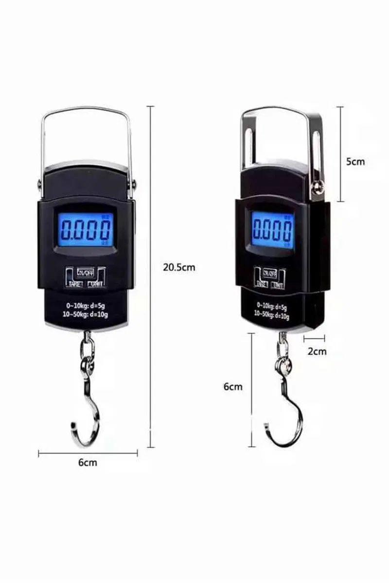 El Kantarı Dijital El Terazisi 50 Kg Kapasiteli Lcd Ekranlı görsel 5
