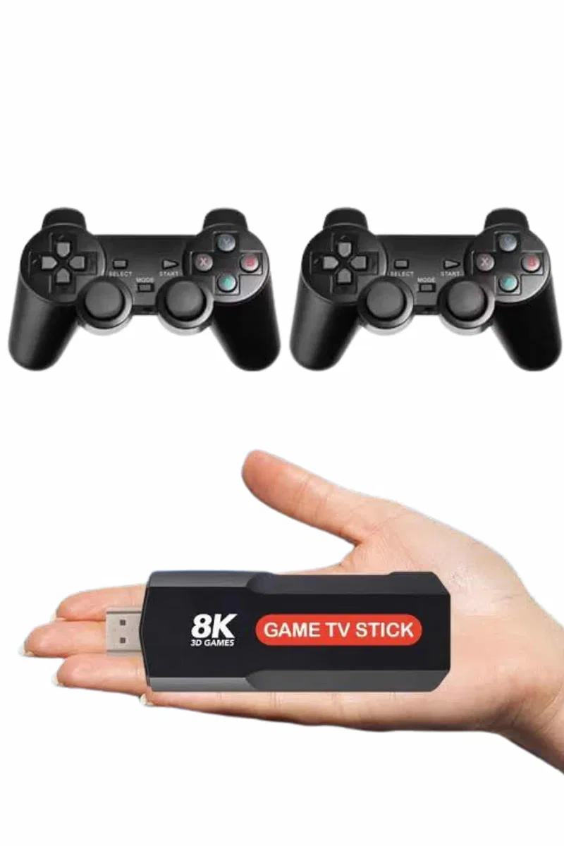 8K Ultra HD Game Box 36500 Oyunlu Game Stick Oyun Konsolu görsel 2