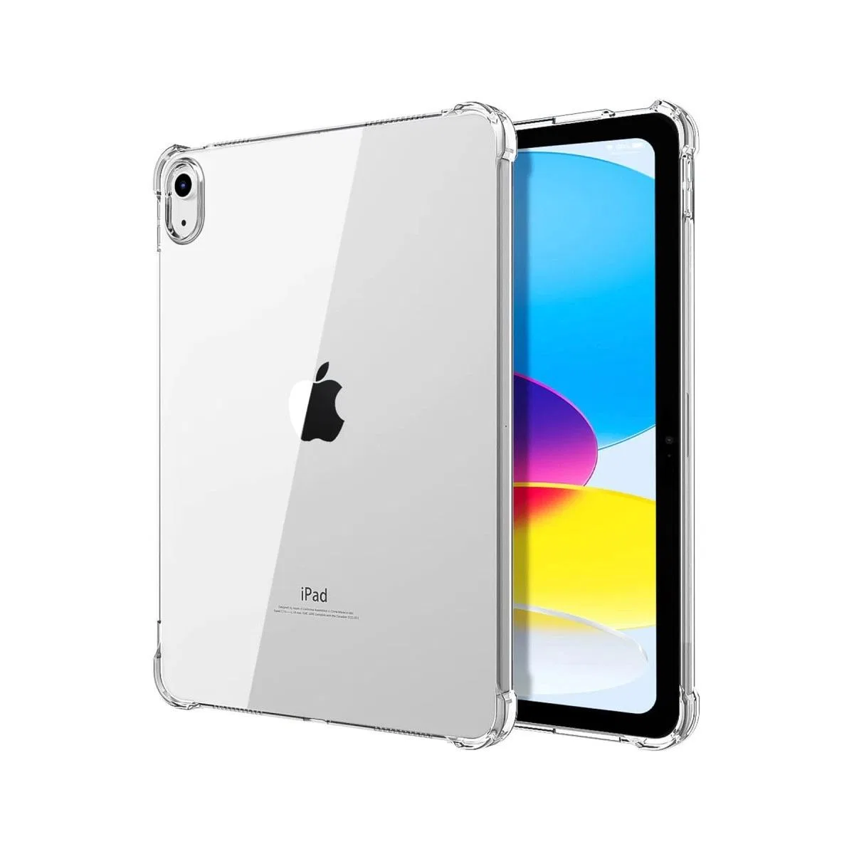 Apple İpad 2022 10. 9 (10. nesil) Kılıf Anti Shock Tablet Silikon - Şeffaf