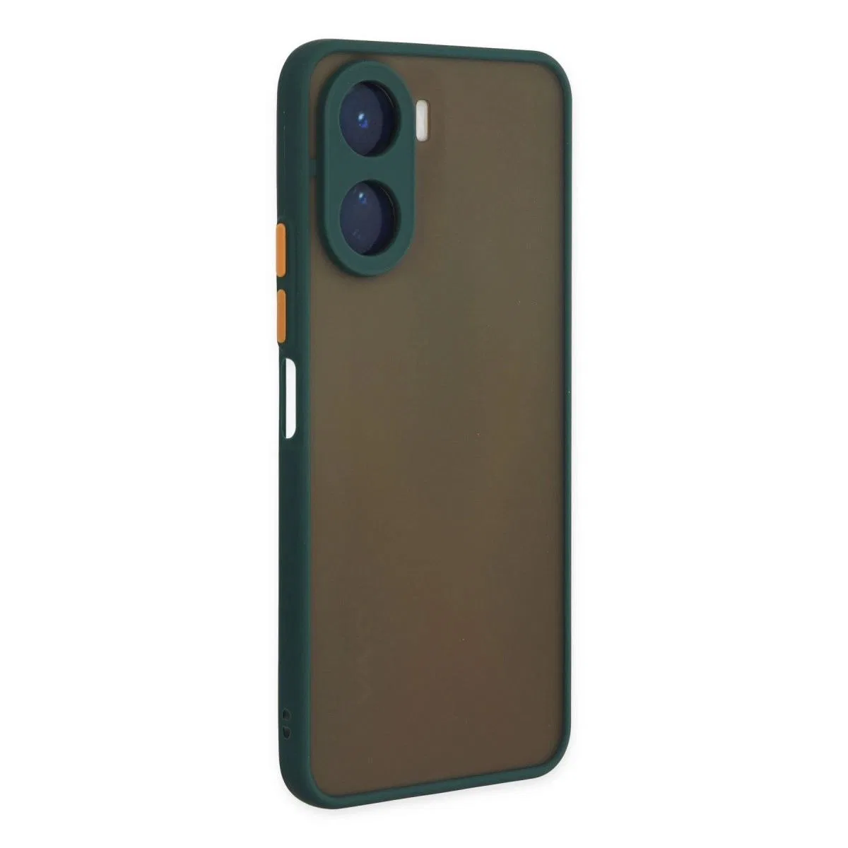 Vivo Y16 Kılıf Montreal Silikon Kapak - Yeşil görsel 2