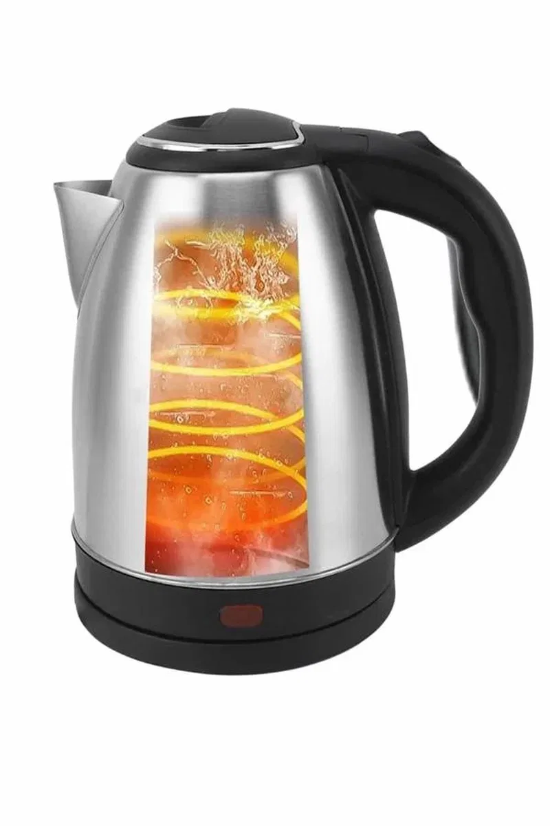 Çelik Su Isıtıcı Kettle Dayanıklı Paslanmaz Çelik Uzun Ömürlü görsel 5