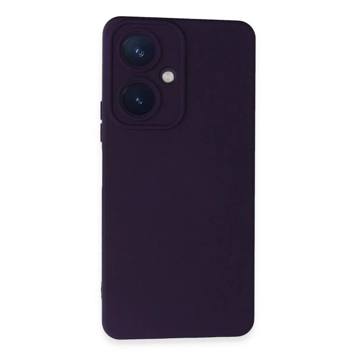 Vivo Y27 Kılıf Nano İçi Kadife Silikon - Mor