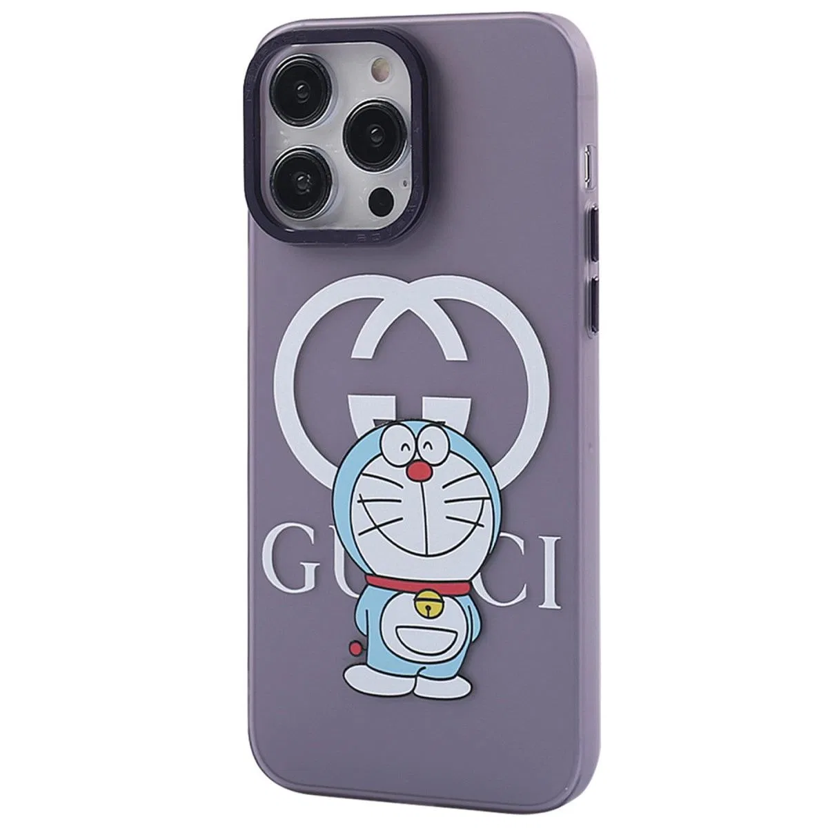 Apple İphone 14 Pro Kılıf Prada Desenli Kapak - Prada Mor - 3 görsel 2