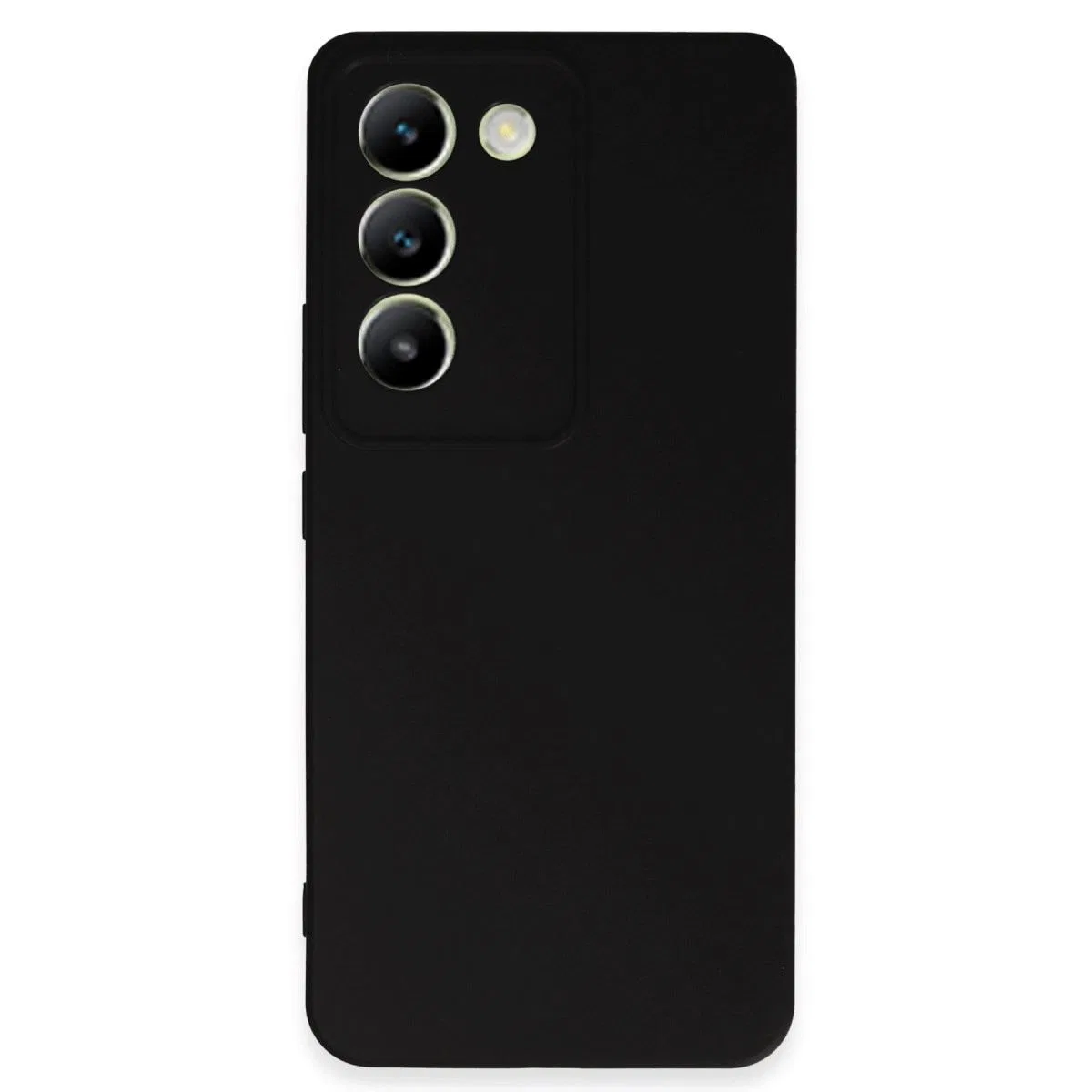 Vivo V30 Lite 4g Kılıf First Silikon - Siyah
