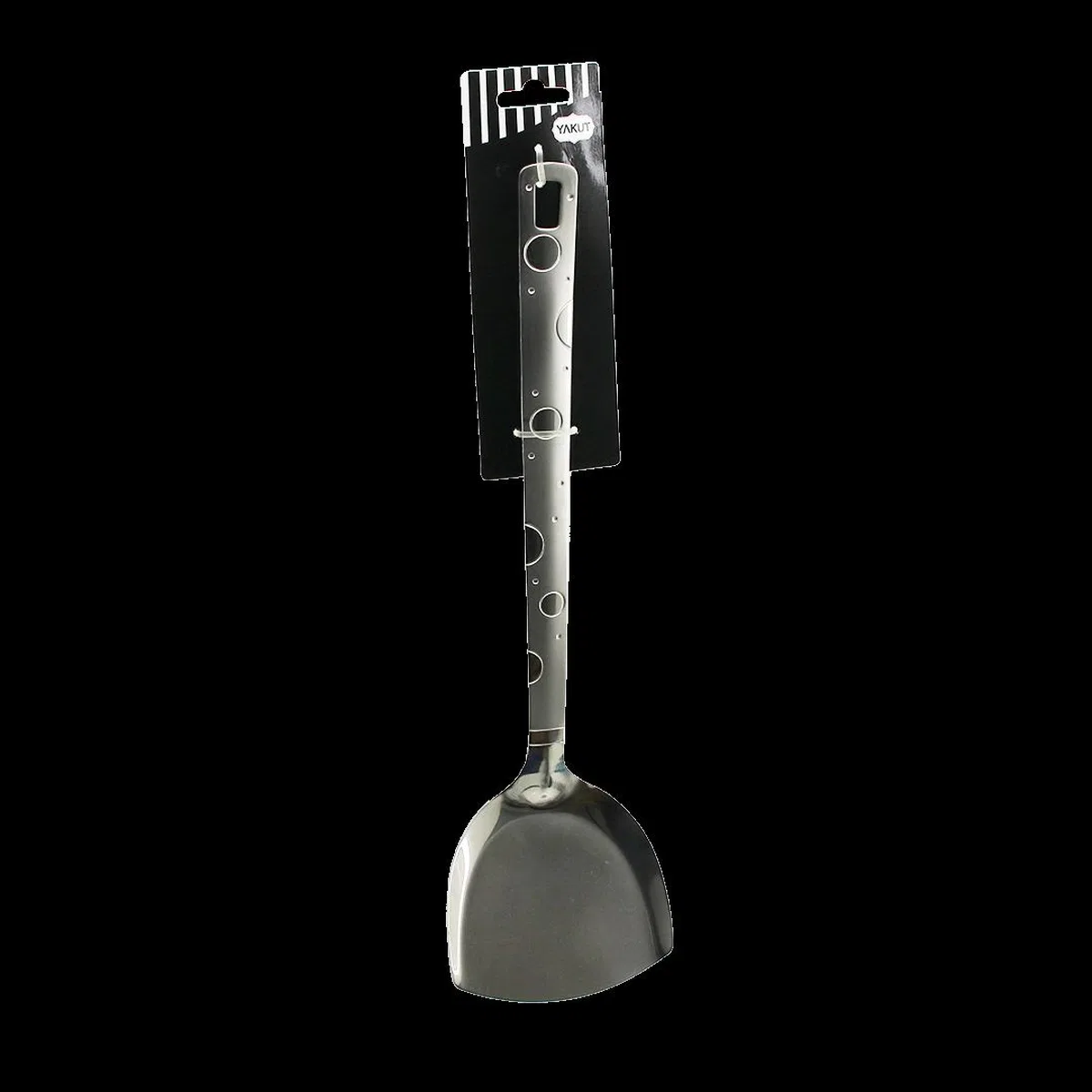 Çelik Spatula 36 cm Desenli görsel 2