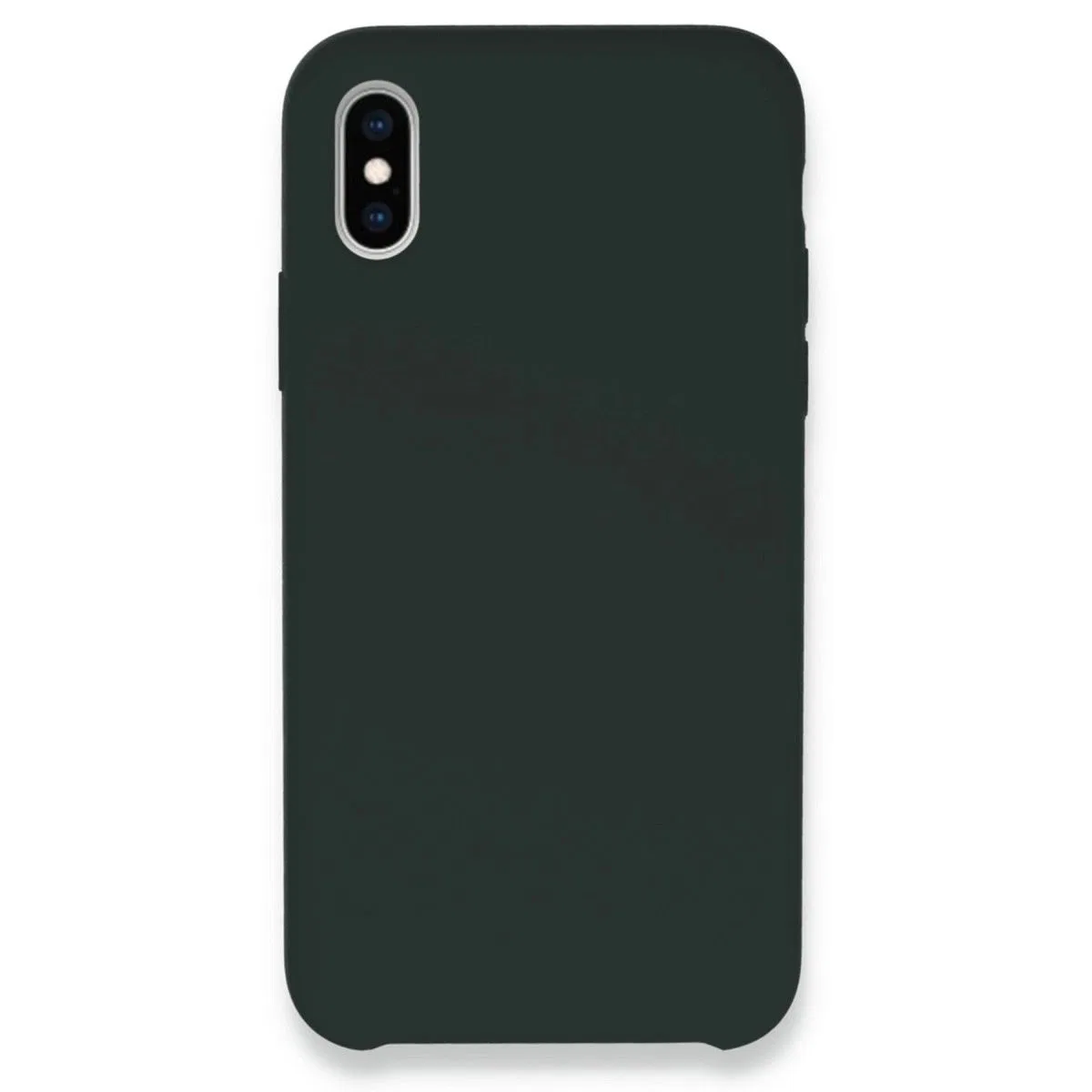 Apple İphone Xs Max Kılıf Lansman Legant Silikon - Koyu Yeşil