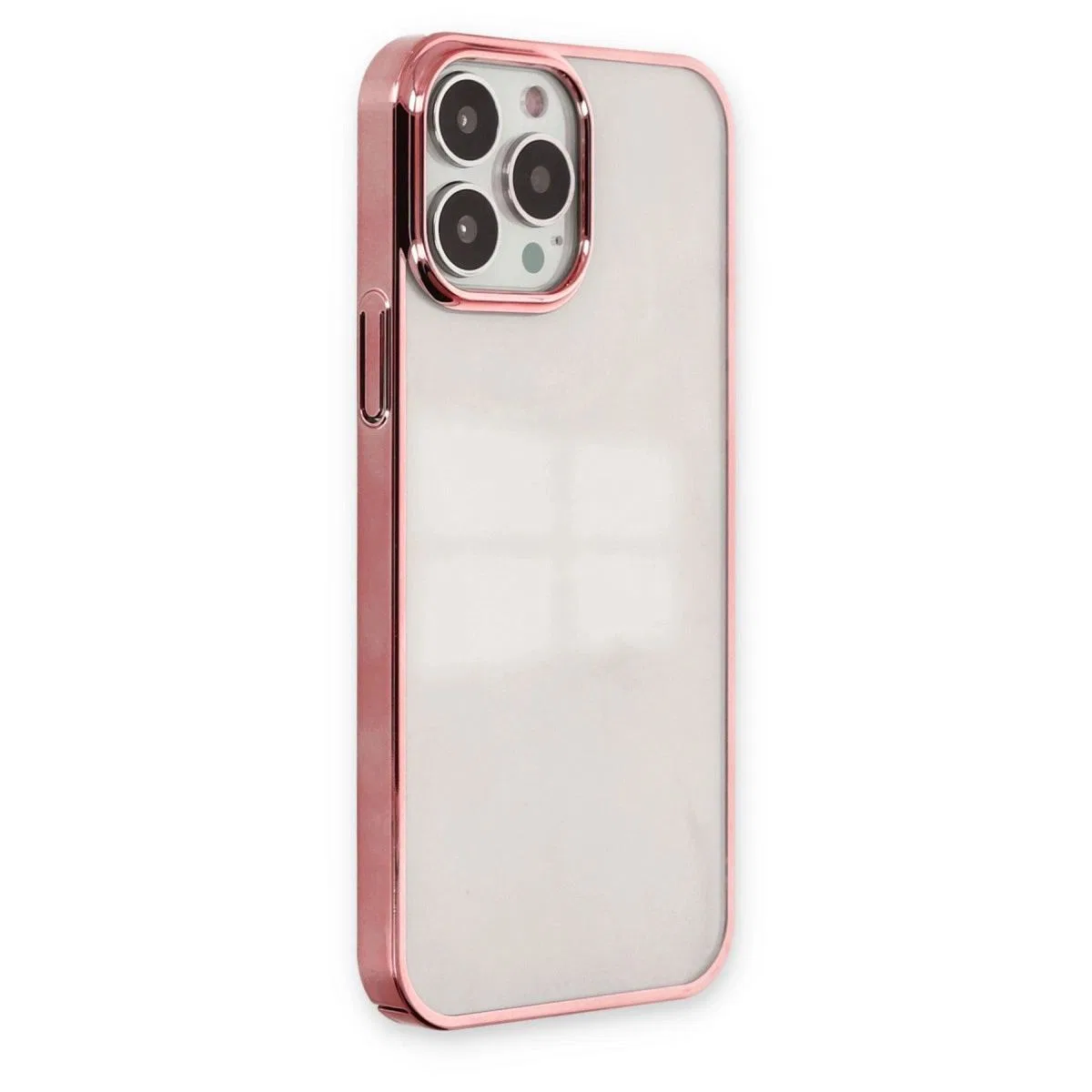 Apple İphone 13 Pro Max Kılıf Element Silikon - Pembe görsel 2
