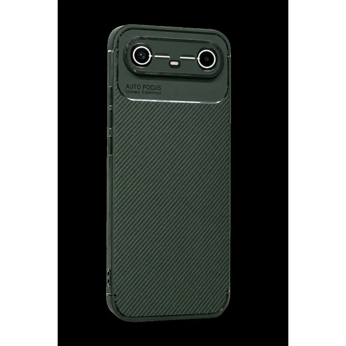 Tecno Spark Slim 5g Auto Focus Karbon Kapak - Koyu Yeşil görsel 3