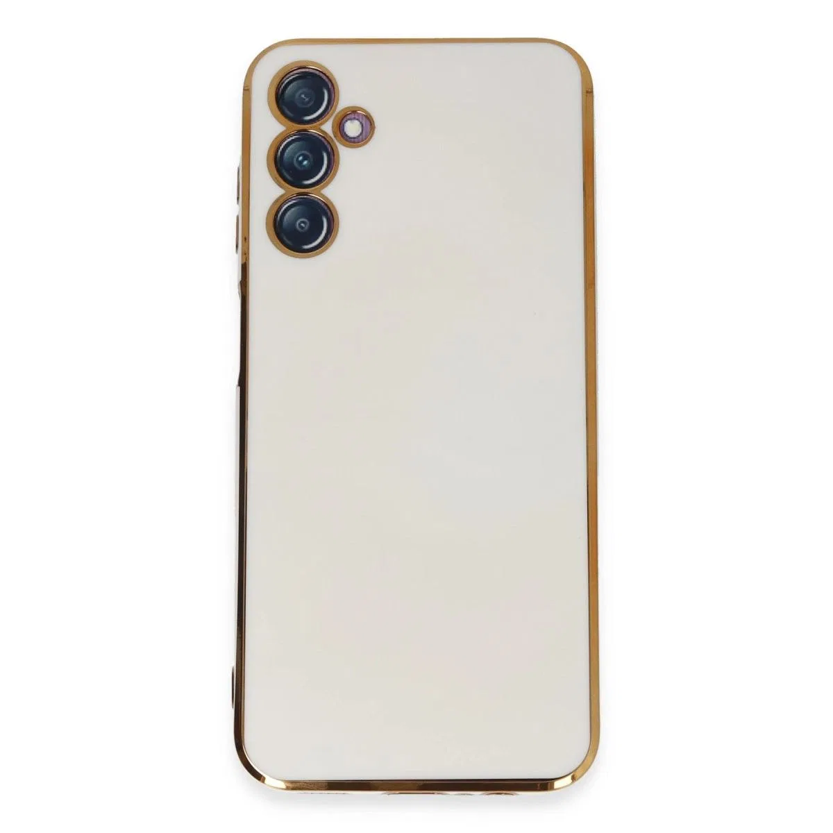 Samsung Galaxy M14 5g Kılıf Volet Silikon - Beyaz
