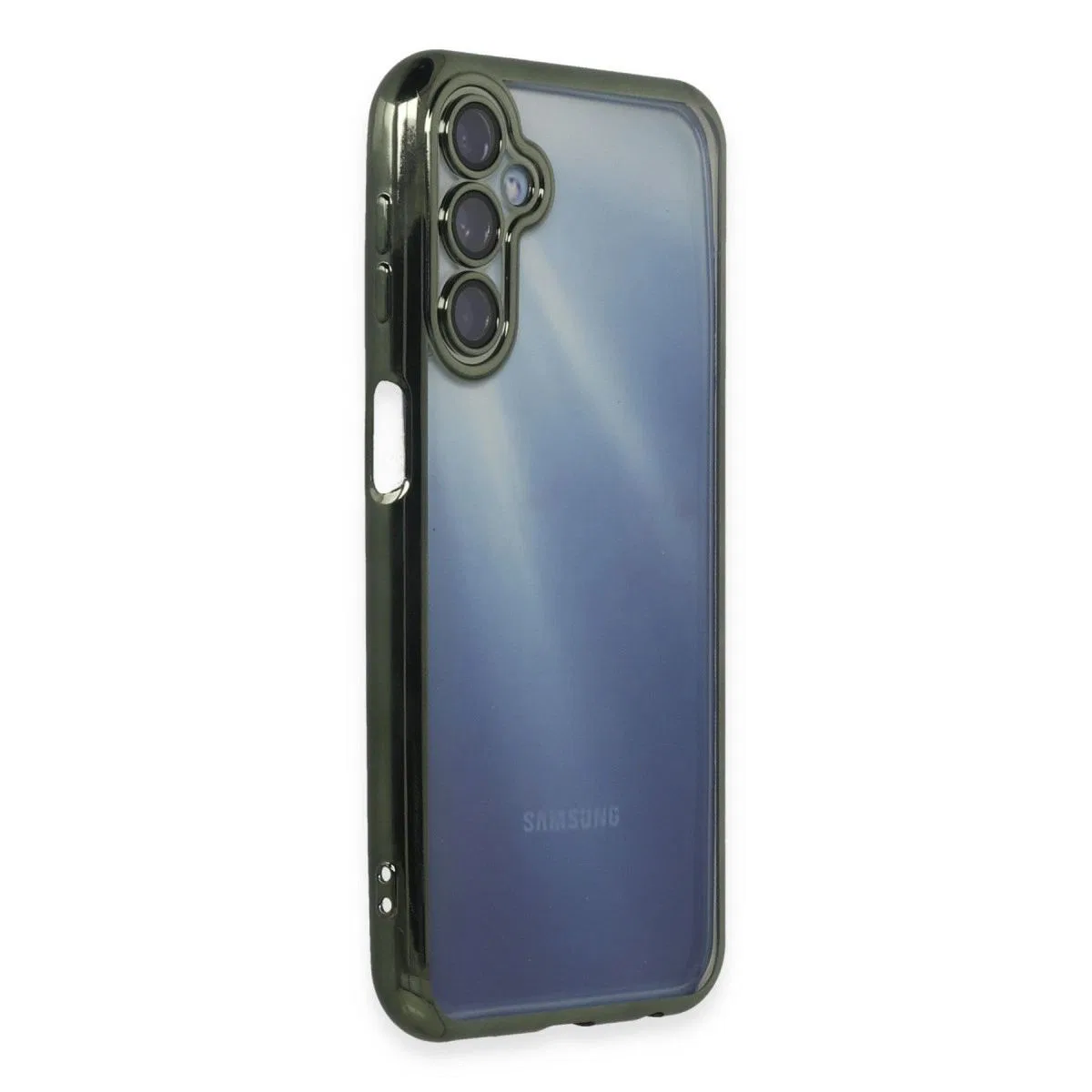 Samsung Galaxy A35 5g Kılıf Razer Lensli Silikon - Yeşil görsel 2