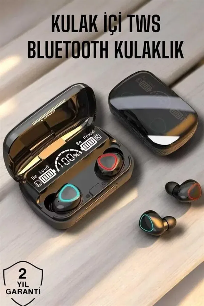 Bluetooth Bağlantılı Suya Dayanıklı, Uzun Pil Ömürlü Kablosuz Kulaklık görsel 2