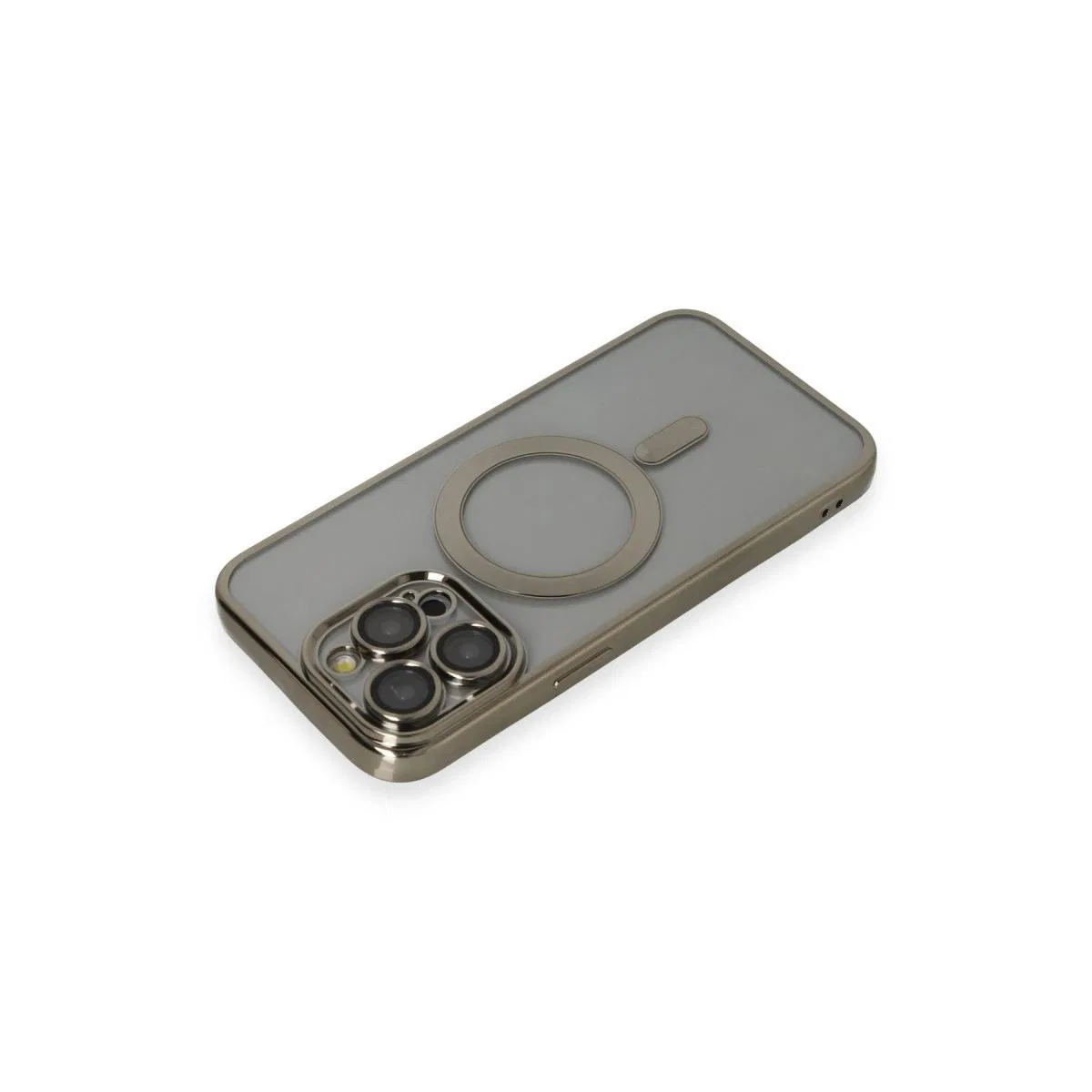 Apple İphone 14 Pro Max Kılıf Kross Magneticsafe Kapak - Titan Gri görsel 3