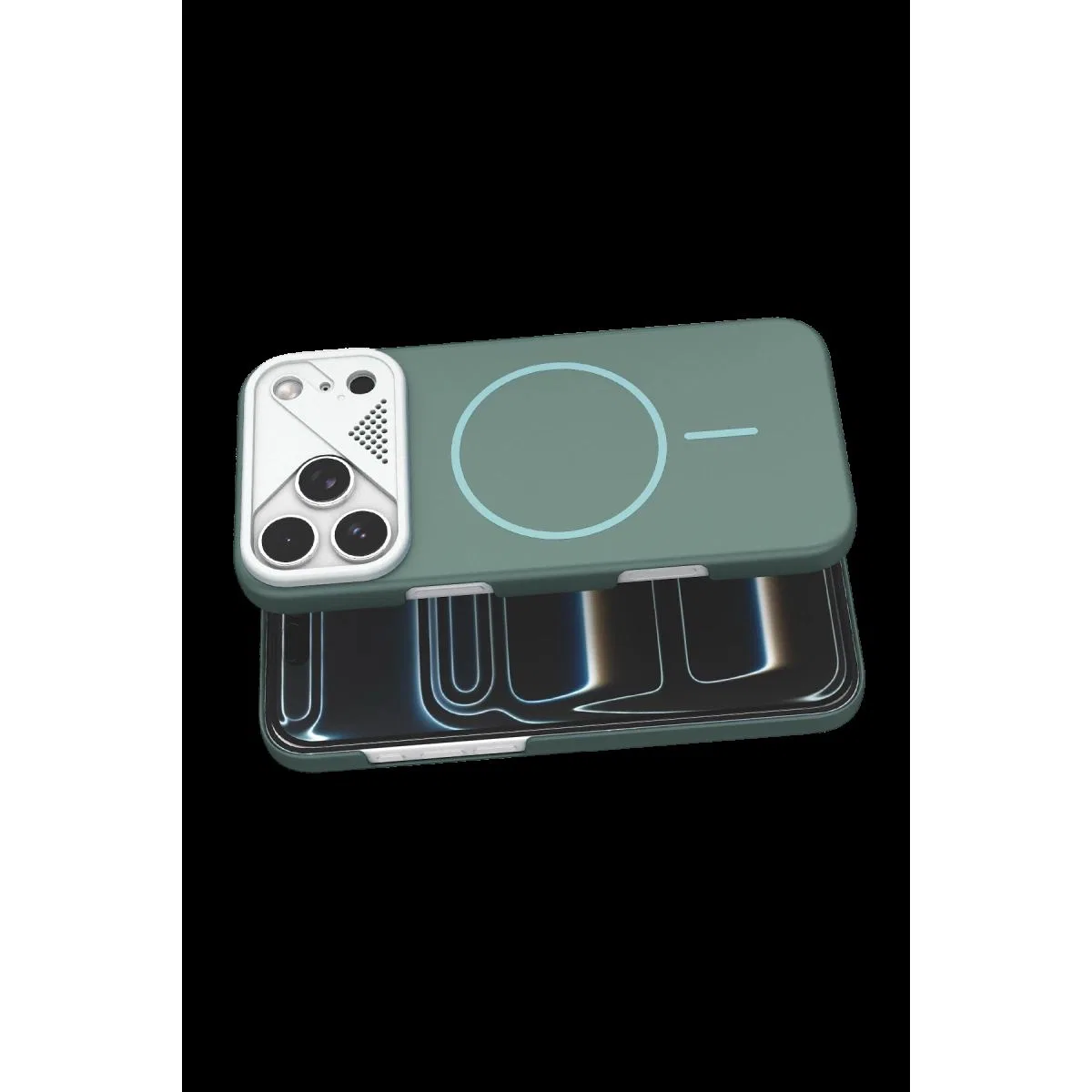 Joko Apple İphone 17 Pro Max Export Magsafe Kapak - Turkuaz görsel 3