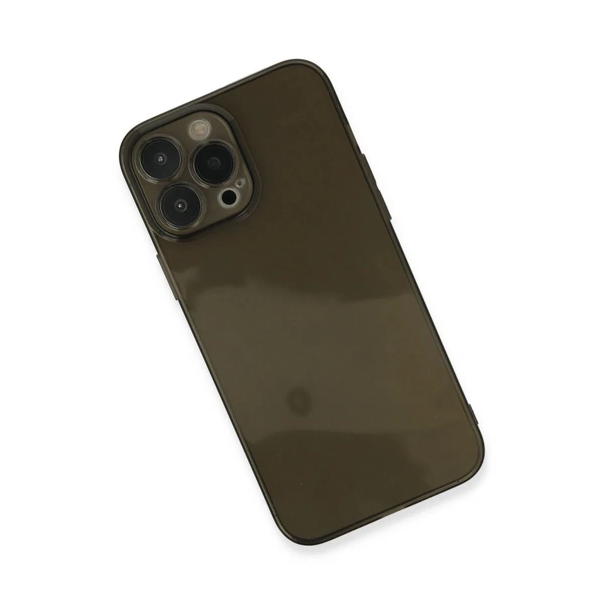 Apple İphone 13 Pro Max Kılıf Fly Lens Silikon - Siyah görsel 3